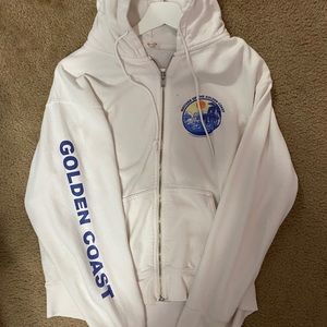 Brandy Melville Golden Coast Christy Zip-Up